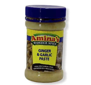 Amina's Garlic & Ginger Paste - 300g - RelishInc.co.za